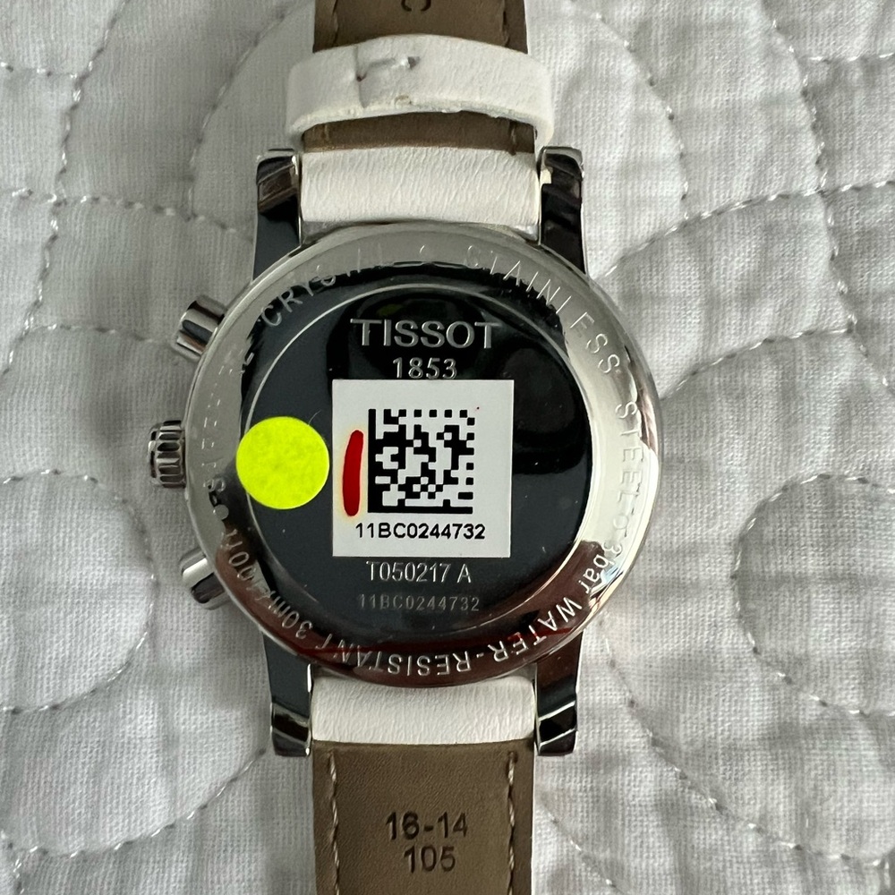 Tissot women’s dressport synthetic leather watch 35mm - Picture 7 of 16